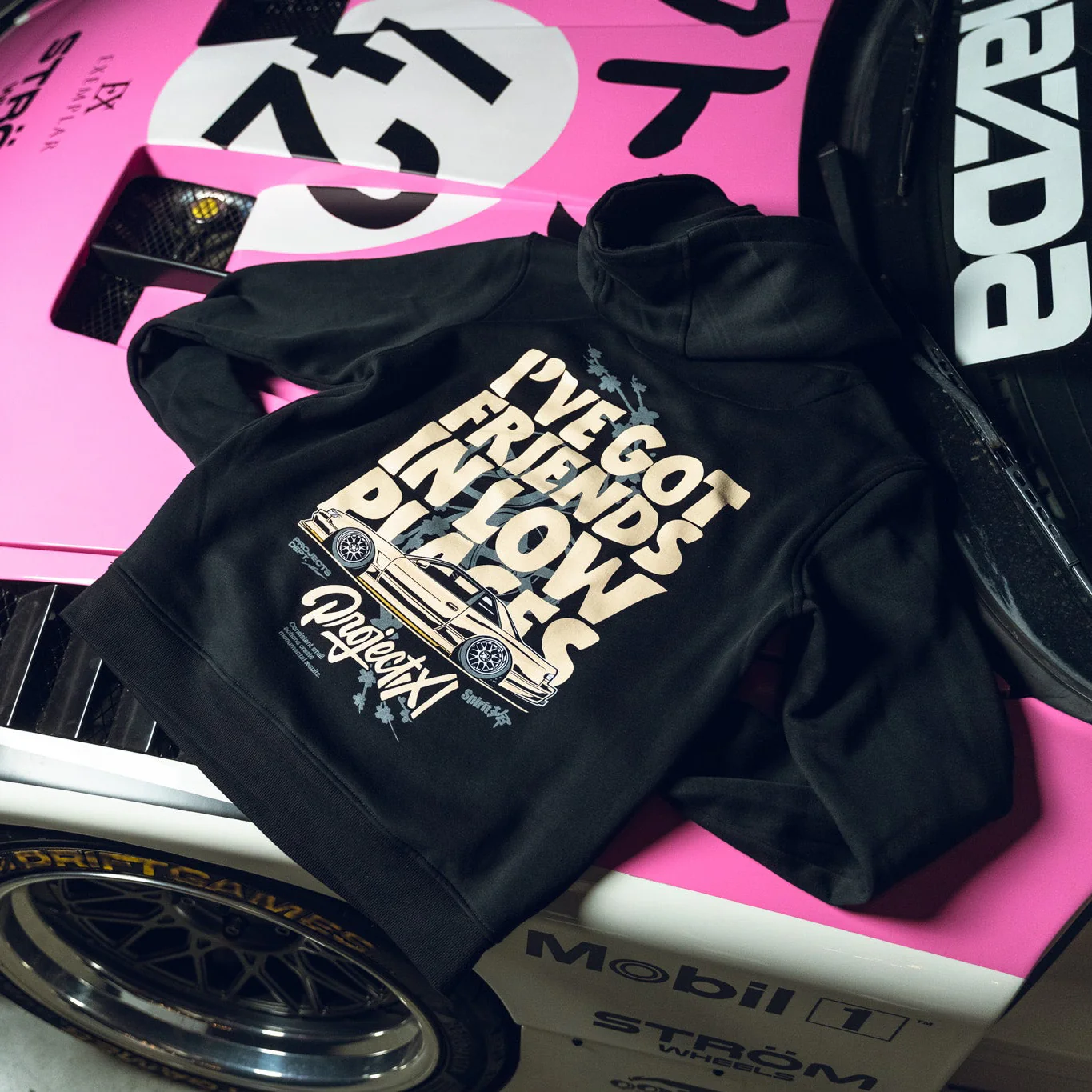 Friends in Low Places Hoody - Image 3